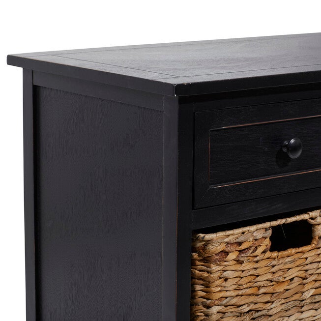 Dark Brown Farmhouse Wood Storage Unit, 20 x 42, , alternate image number null