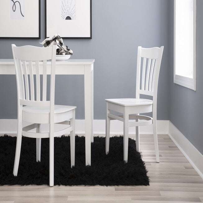 Lottie Side Chair White Set of 2, , alternate image number null