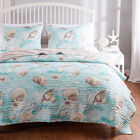Ocean Turquoise Quilt Set, TURQUOISE, hi-res image number 0