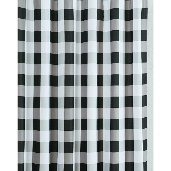 Everyday Buffalo Plaid Shower Curtain, , alternate image number 2