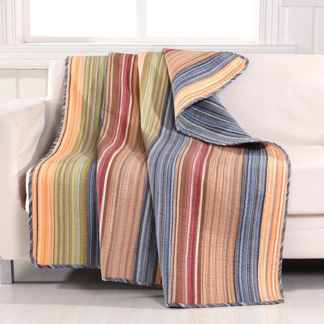 Katy Quilted Throw Blanket, MULTI, hi-res image number 0