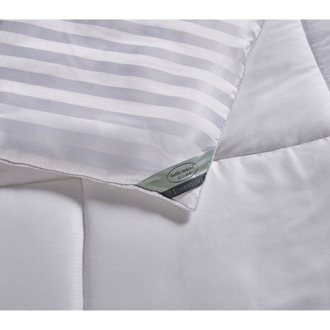 Kathy Ireland 3-Pc. Reversible Down Alternative Comforter, White Beding, , alternate image number 4