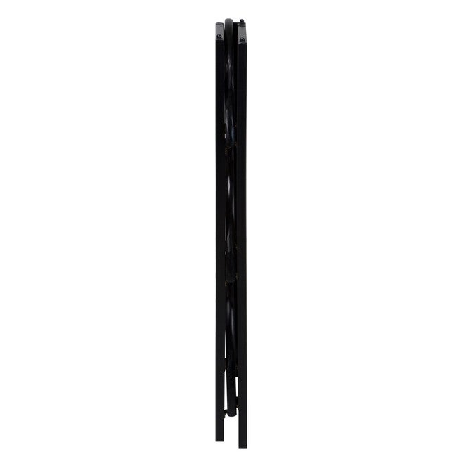 4-Shelf Corner Folding Bookcase-Black, , alternate image number 2