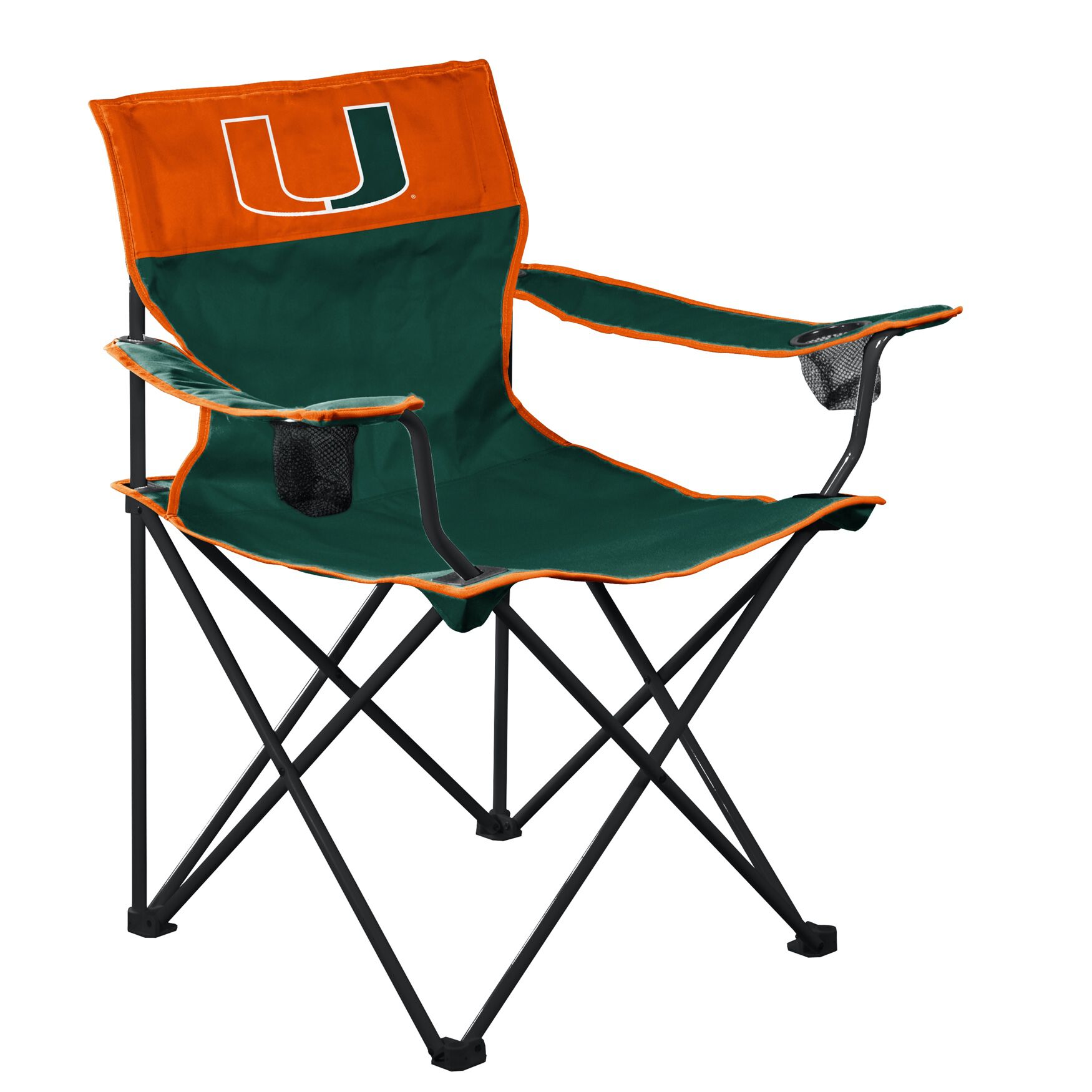 Miami Hurricanes Big Boy Chair Tailgate, MULTI, hi-res image number 0