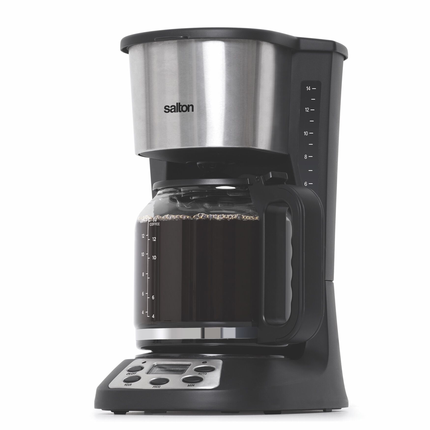 The Jumbo Java Coffee Maker - 14 Cups - Black, BLACK, hi-res image number 0