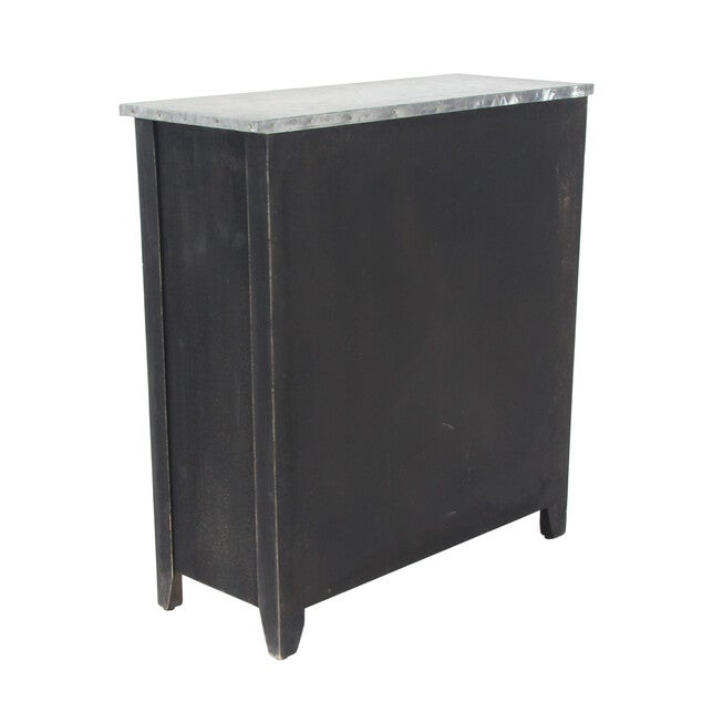 Black Farmhouse Wood Wine Storage, 36 x 32, , alternate image number 3