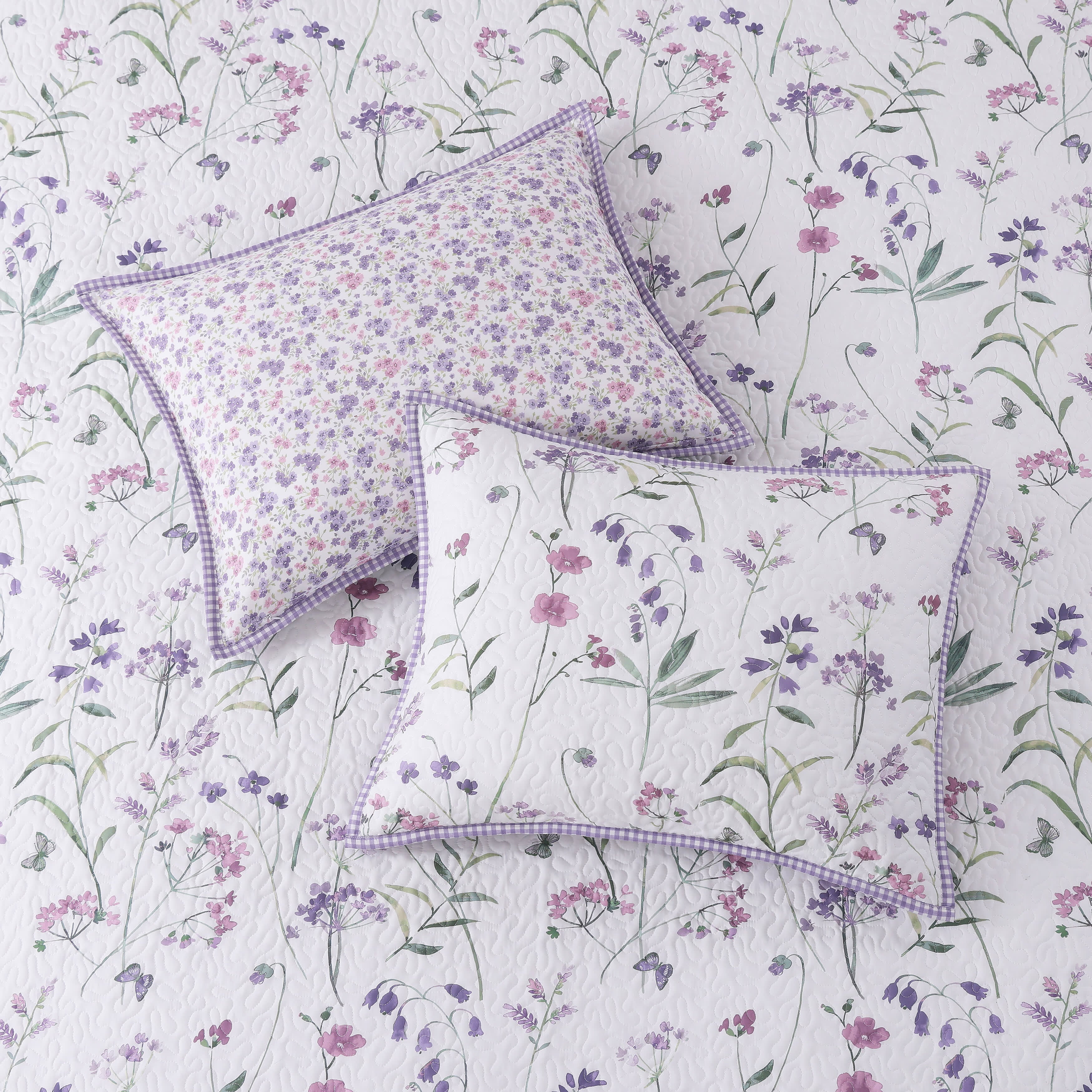 Nola 3 Piece Quilt Set, LILAC, alternate image number 2