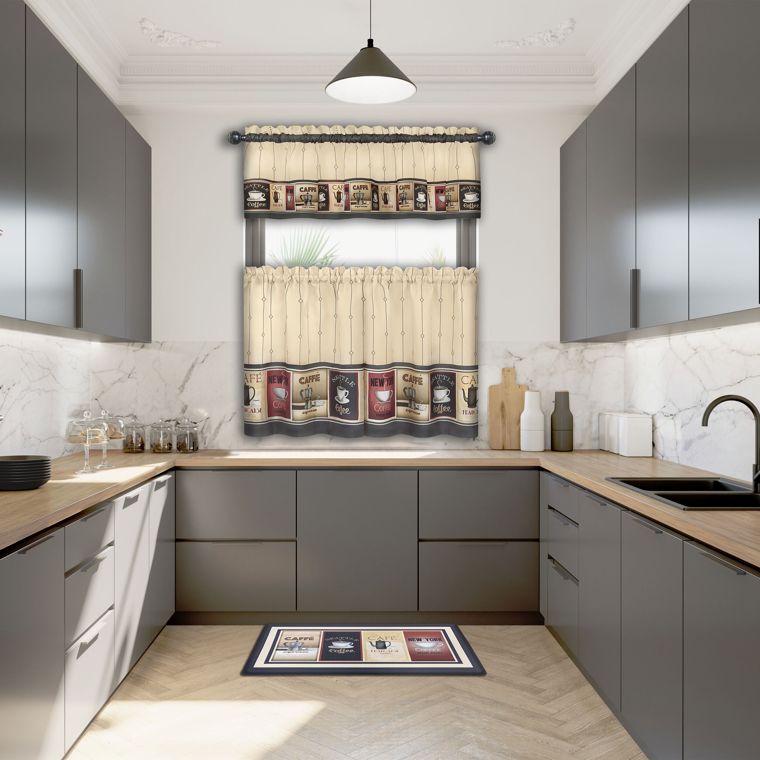 Cozy Cafe 18x30 Anti Fatigue Mat, TAN, alternate image number 3