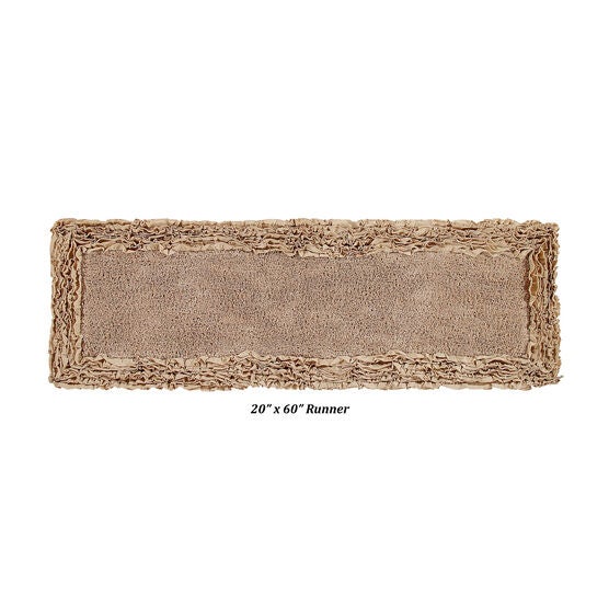 Shaggy Border Bath Rug Mat, 5 Pc Set 39283, , alternate image number null