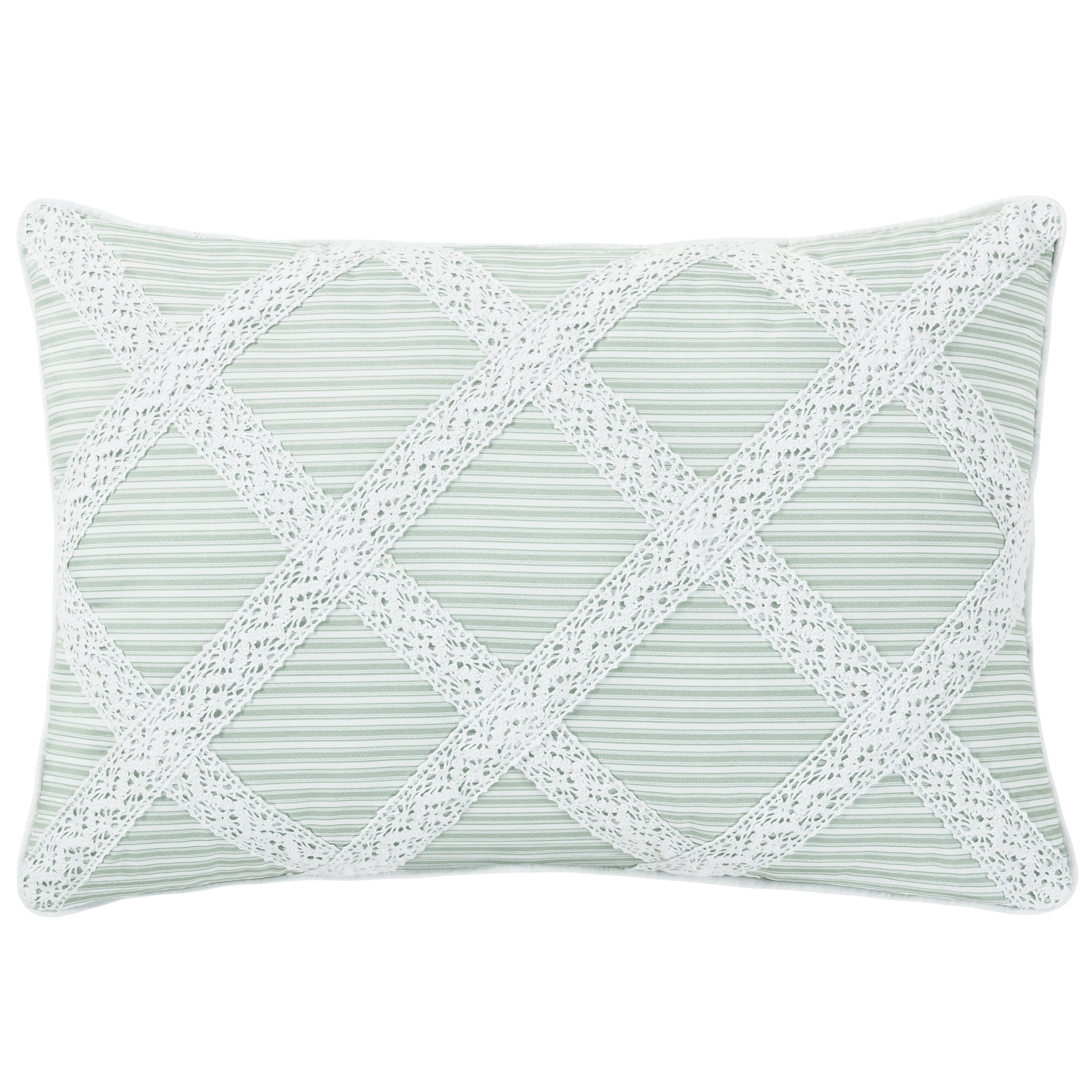 Rialto Sage Boudoir Decorative Throw Pillow, SAGE, hi-res image number null