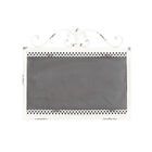 White Farmhouse Abstract Metal Wall Décor, WHITE, hi-res image number null