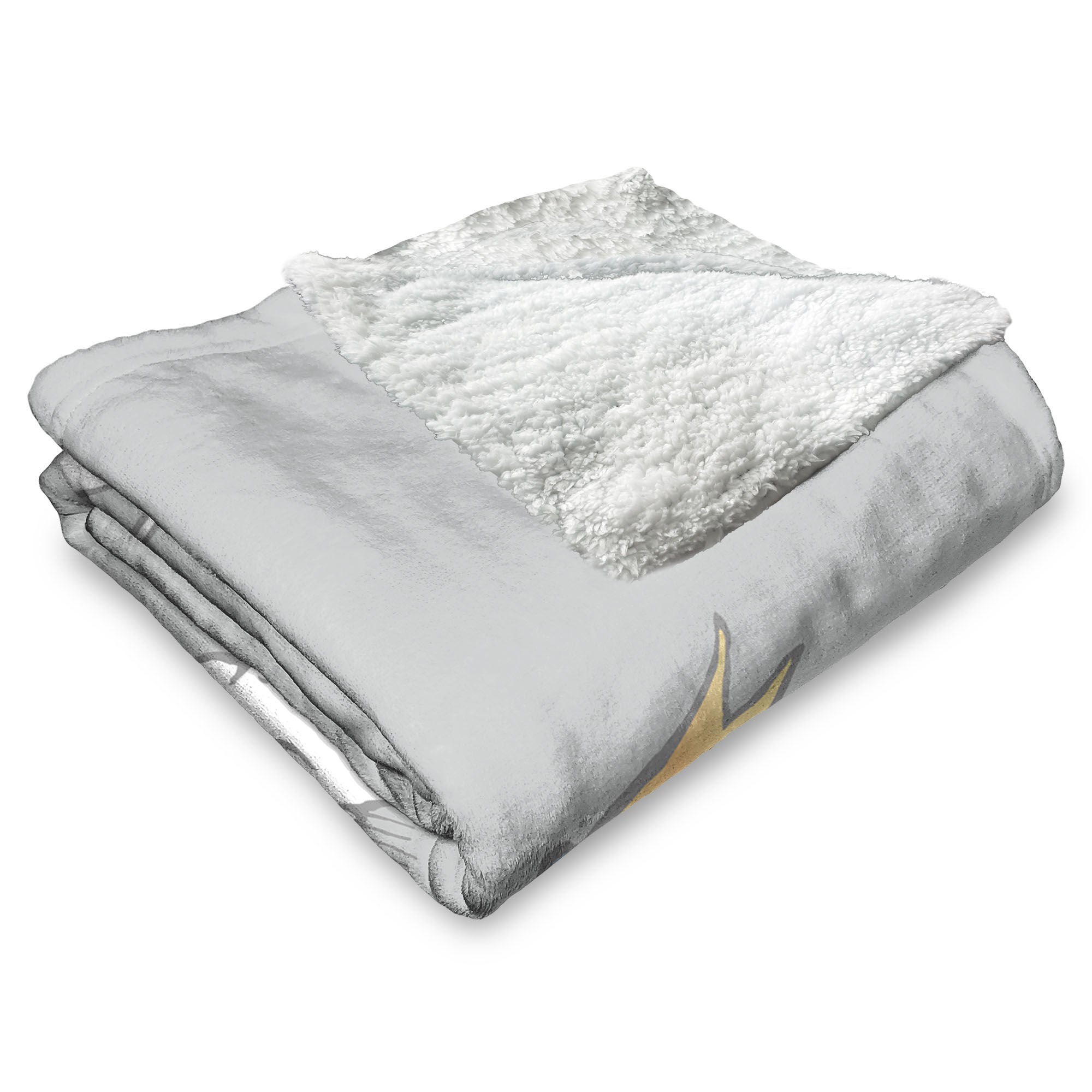 Warner Bros. Where the Wild Things Are King of All Silk Touch Sherpa Throw Blanket 50x60 Inches, GRAY, alternate image number 3