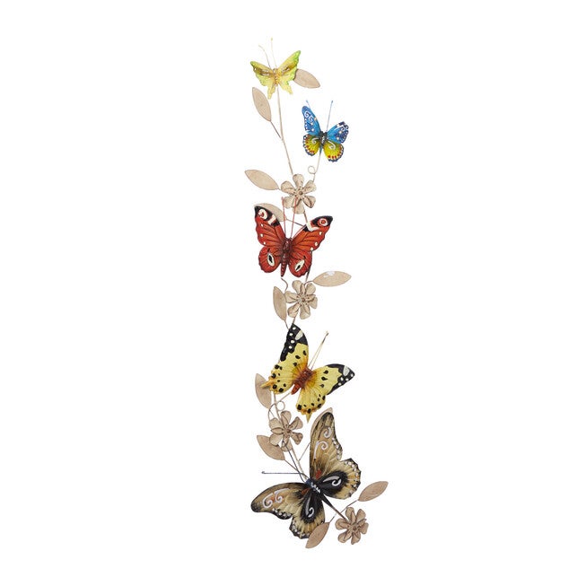 Multi Colored Metal Eclectic Wall Decor, , alternate image number null