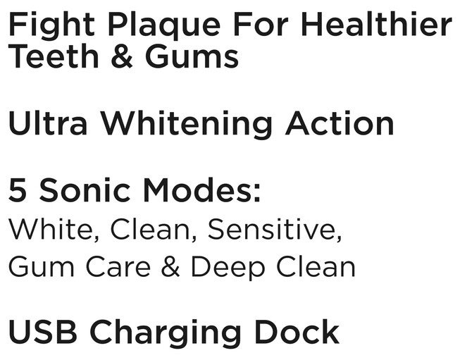 Miracle Smile® Ultra-Sonic Toothbrush, , alternate image number null