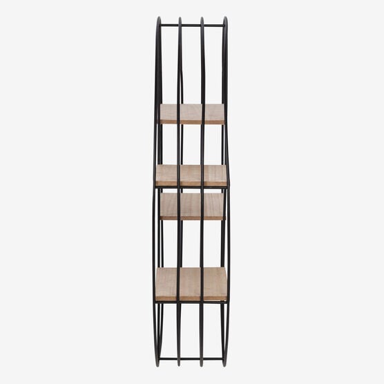 4-Tier Circular Wall Shelf, , alternate image number null