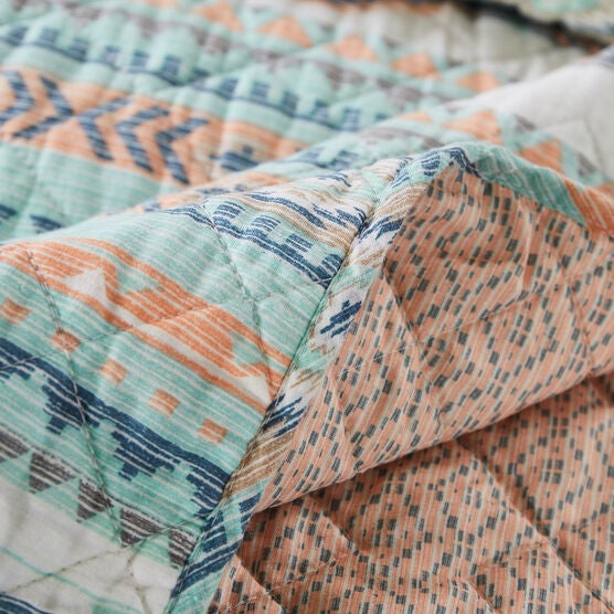 Phoenix Turquoise Quilt Set, , alternate image number null