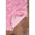 Flokati Pastel Pink Rug, , alternate image number null