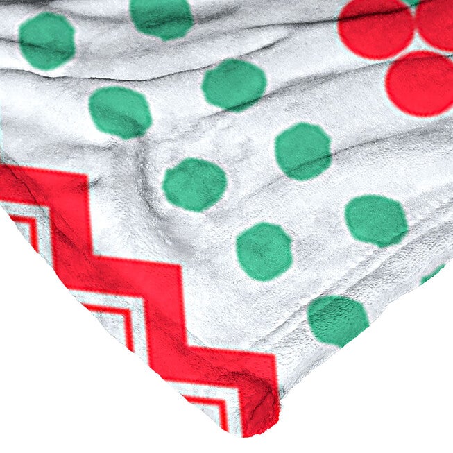 Wb Friends Candy Cane Coffee Silk Touch Throw Blanket, , alternate image number null