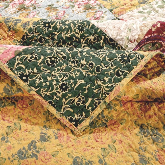 Antique Chic Quilt And Decorative Pillow Set, , alternate image number 3