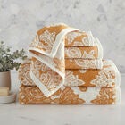 6-Piece Damask Towel Set, IVORY, hi-res image number null