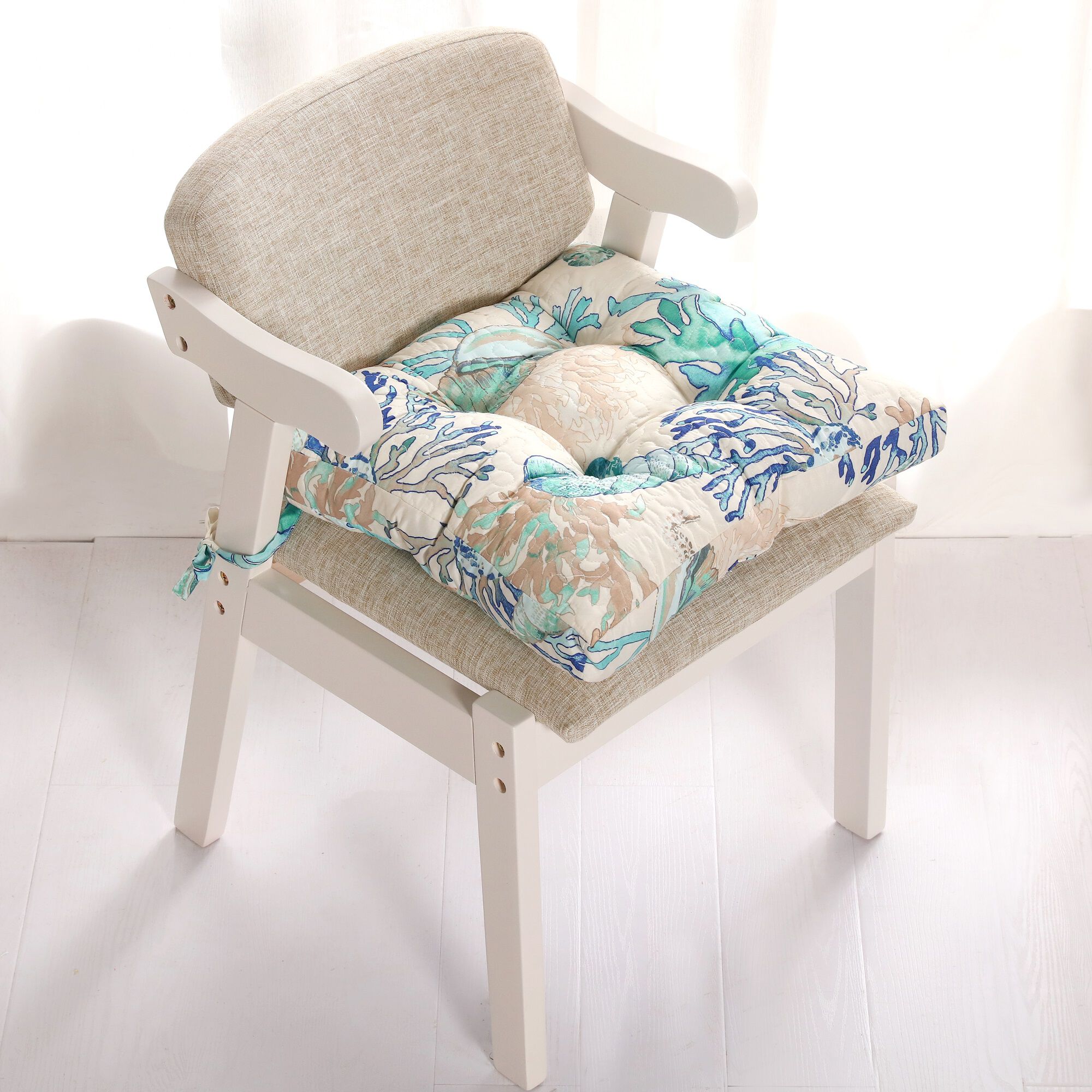 Atlantis Chair Pad, JADE, hi-res image number 0