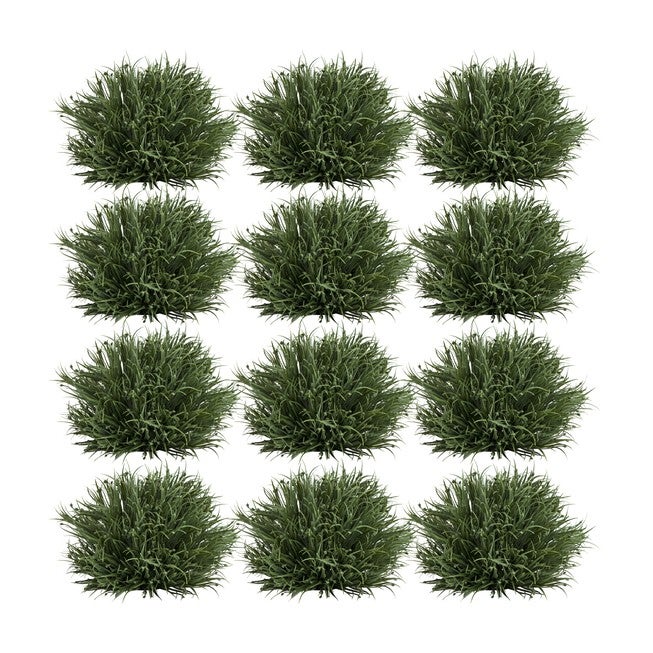 Half Orb (Set of 12) 6.5 inchesD Plastic, GREEN, hi-res image number 0