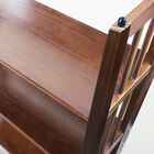 3-Shelf Folding Stackable Bookcase 27.5" Wide-Walnut, , alternate image number null