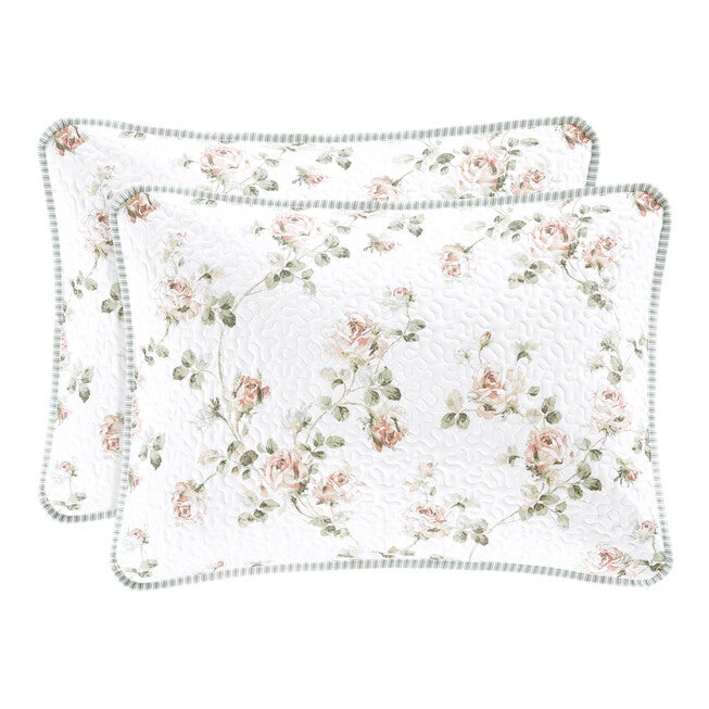 Rialto Sage 3 Piece Quilt Set, SAGE, alternate image number null