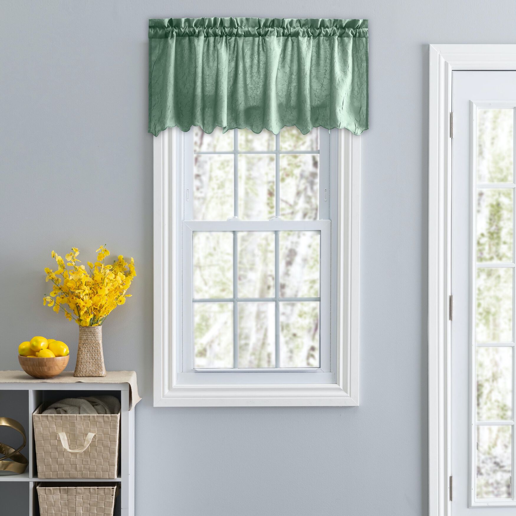Portland Tailored Valance, SPA, hi-res image number 0