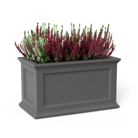 Fairfield 20x36 Planter, GRAPHITE GREY, hi-res image number null