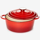 2.8-Qt. Cast Iron Casserole Dish, , alternate image number null