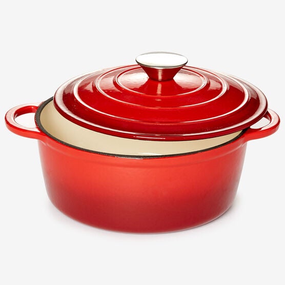 2.8-Qt. Cast Iron Casserole Dish, , alternate image number null