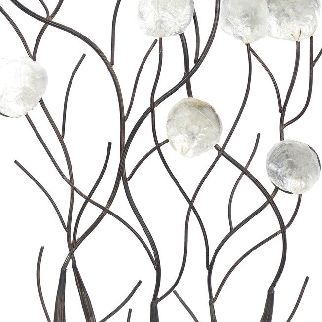 White Metal Coastal Abstract Wall Decor, , alternate image number 4