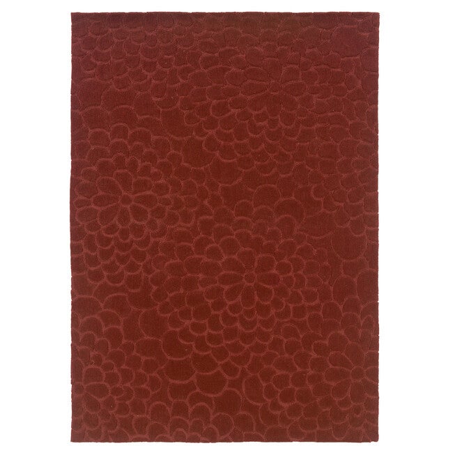 Trio 8'X10' Area Rug, RUST, hi-res image number null