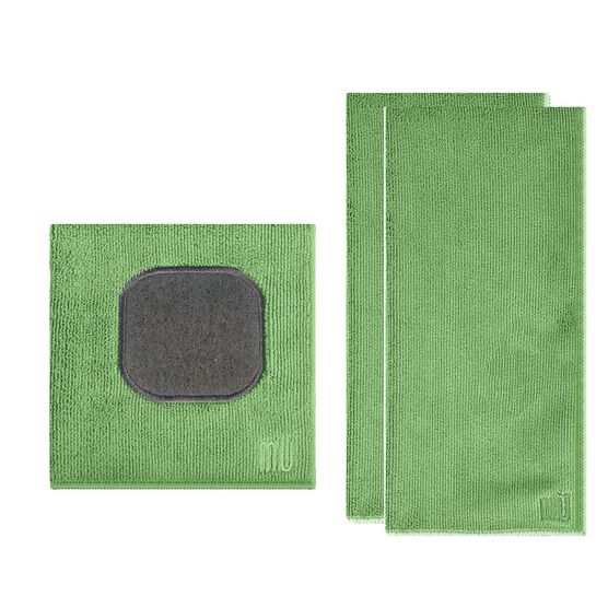 MUCloth & MUTowel 3pc Set, GREEN, hi-res image number null