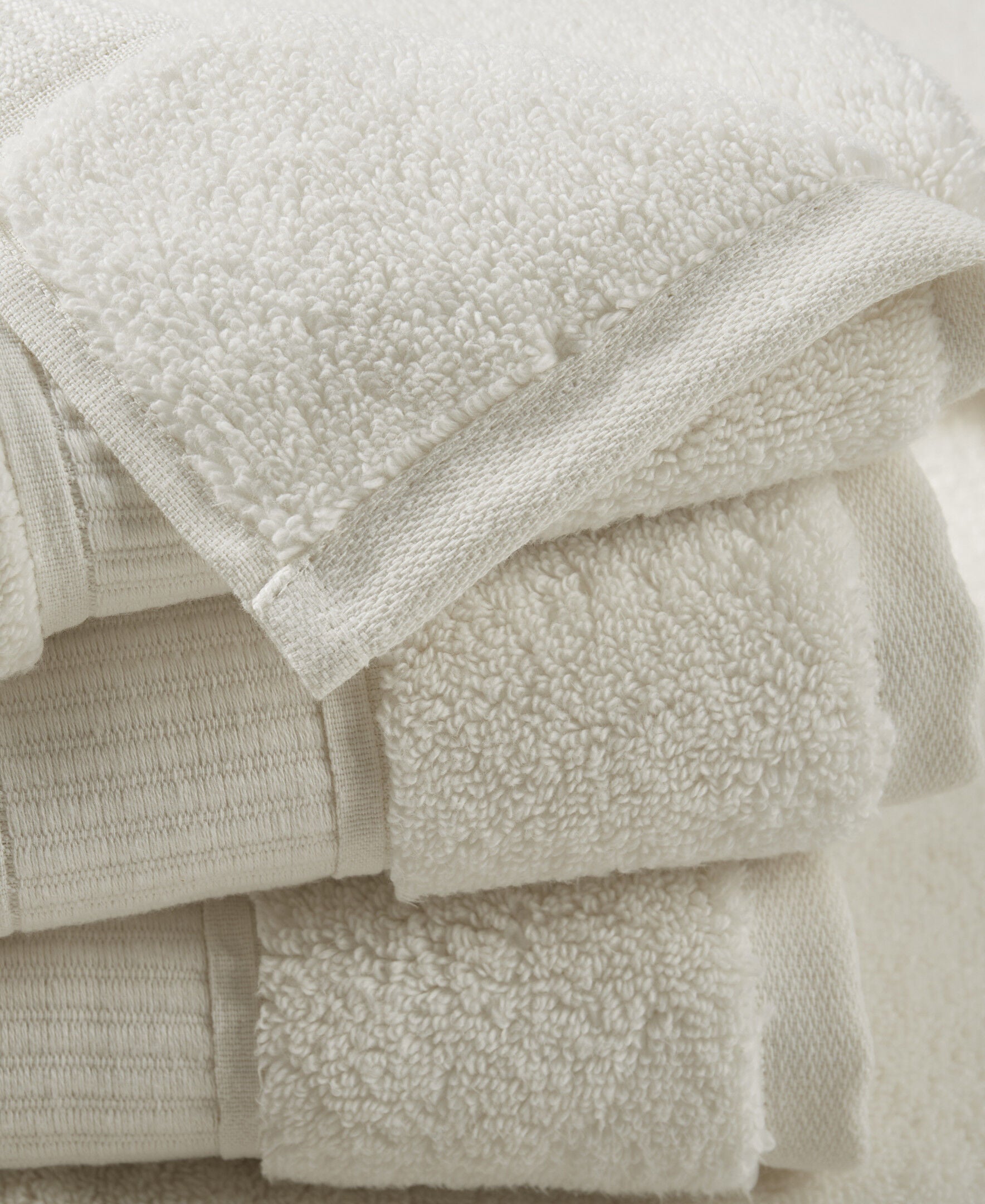 BELMORE 6PC. TOWEL SET, IVORY, alternate image number 5