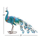 Turquoise Iron Eclectic Birds Garden Sculpture, , alternate image number null