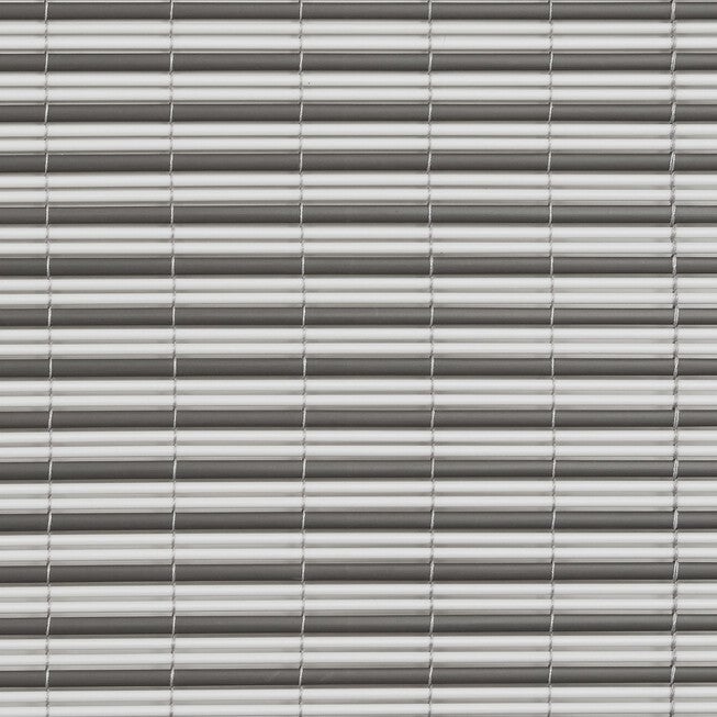 Cordless Veranda Vinyl Roll-Up Blind, Charcoal Silver, , alternate image number 4