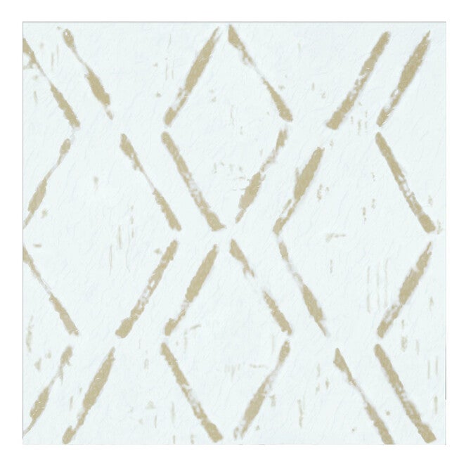 Retro 12x12 Self Adhesive Vinyl Floor Tile - Diamond - 20 Tiles/20 sq. ft., TAN, hi-res image number 0