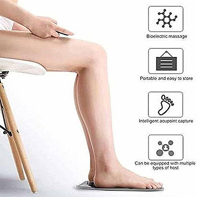 Ems Foot Massager, Folding Portable Electric Massage Mat Wellness, , on-hover image number null