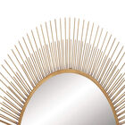 Gold Modern Metal Wall Mirror, , alternate image number null