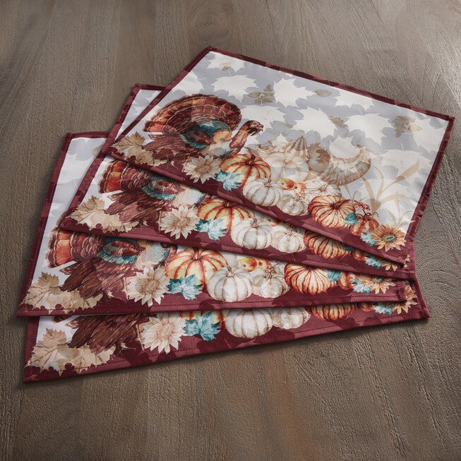 Turkey Placemats, MULTI, hi-res image number null
