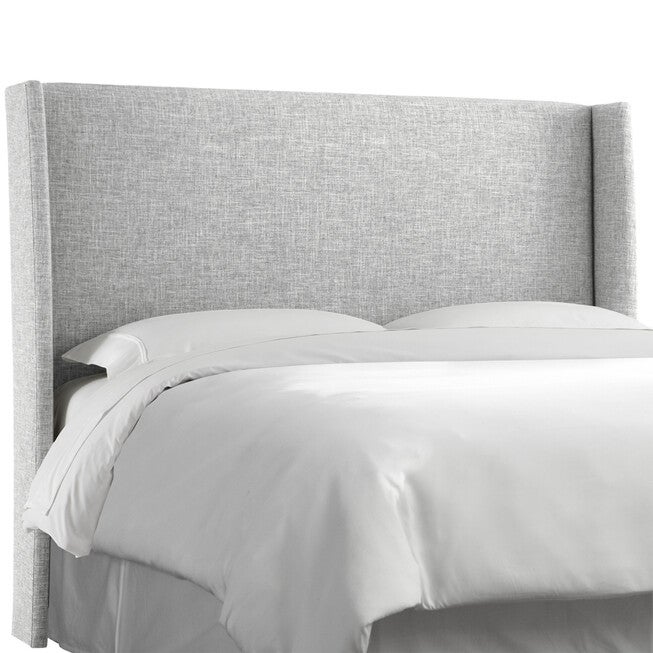Lawrence Full Wingback Headboard, ZUMA PUMICE, hi-res image number 0
