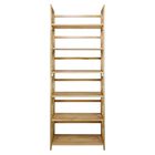 Montego 3-Shelf Folding Bookcase -Natural, , alternate image number null