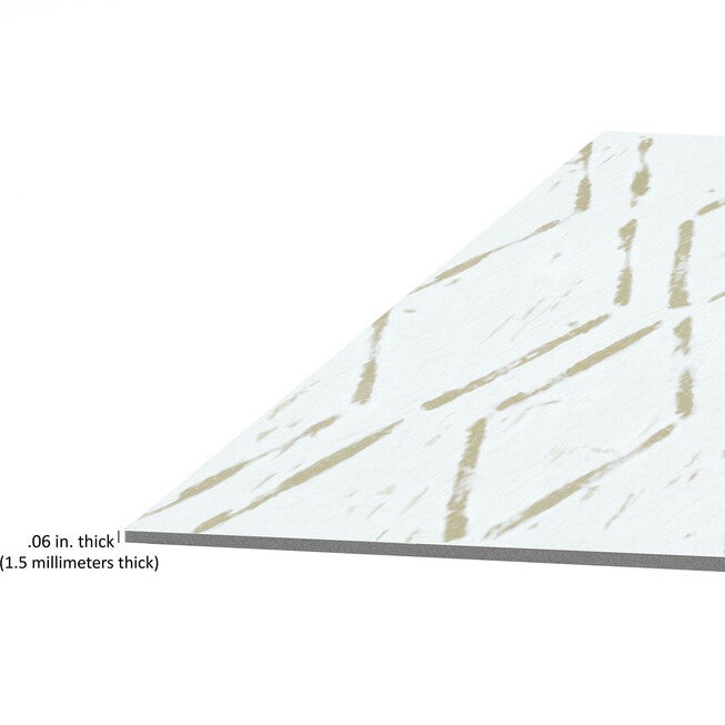 Retro 12x12 Self Adhesive Vinyl Floor Tile - Diamond - 20 Tiles/20 sq. ft., , alternate image number 5