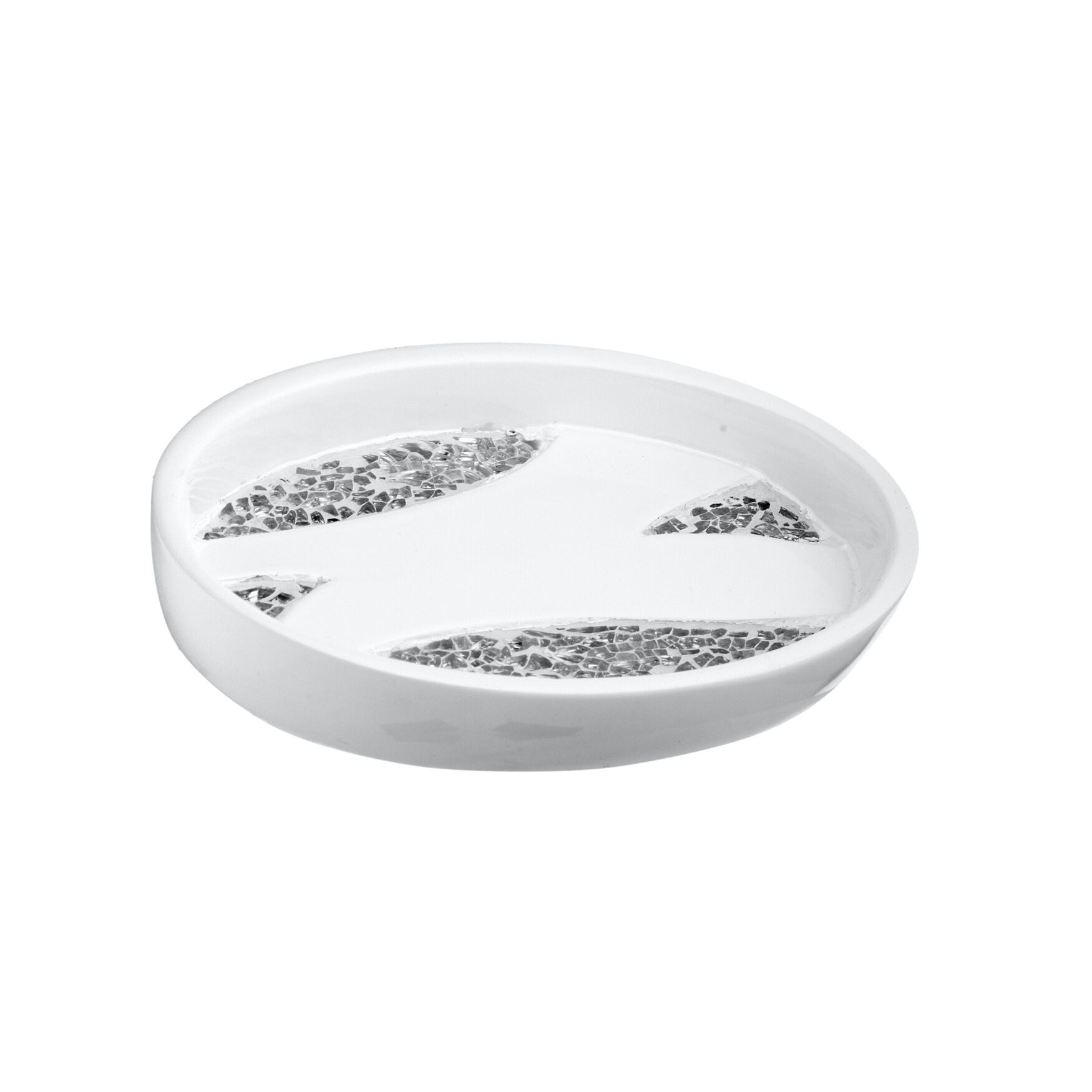 Sinatra Soap Dish, WHITE, hi-res image number 0
