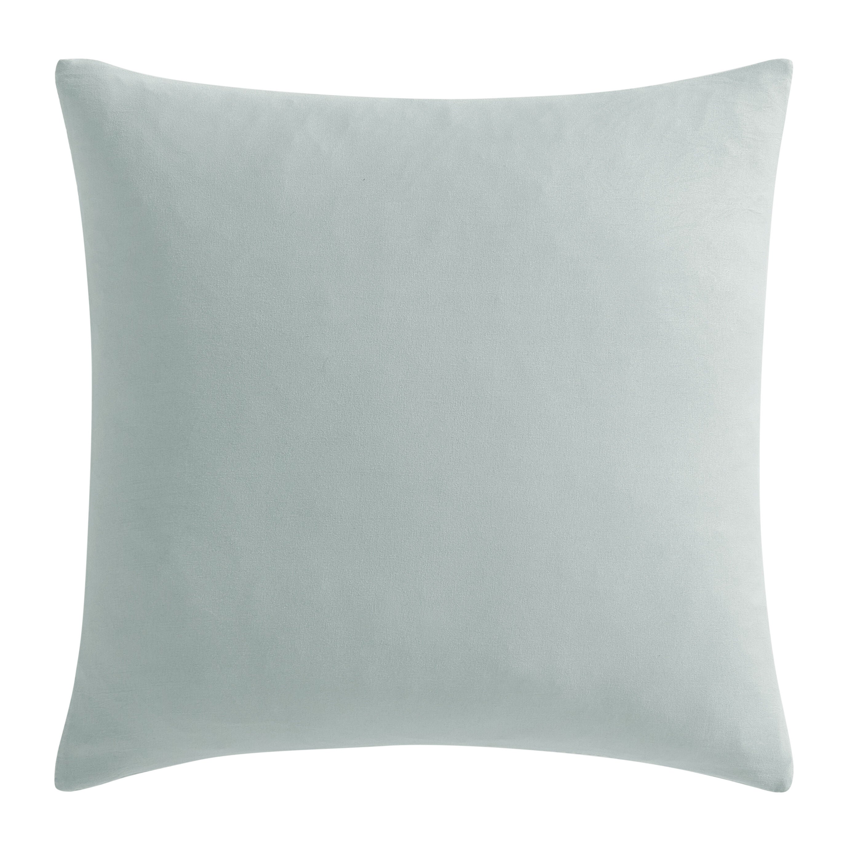 STILLWATER EURO QUILTED SHAM, AQUA, on-hover image number 1