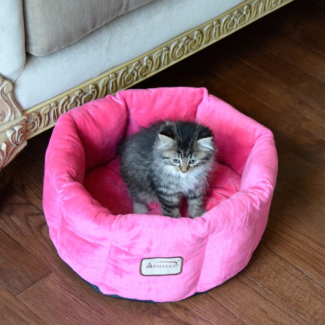 Cat Cuddle Bed, PInk, , alternate image number 5