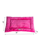 Large Pet Bed Mat , Dog Crate Soft Pad With Poly Fill Cushion, , alternate image number null