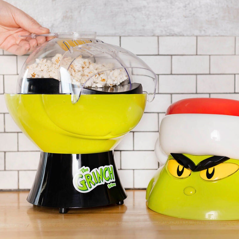 Dr. Seuss The Grinch Popcorn Maker, GREEN, alternate image number 1